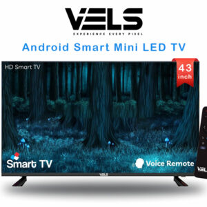VELS 109 cm (43 inch) Full HD LED Smart  TV with Bezel Less Display With Voice Remote